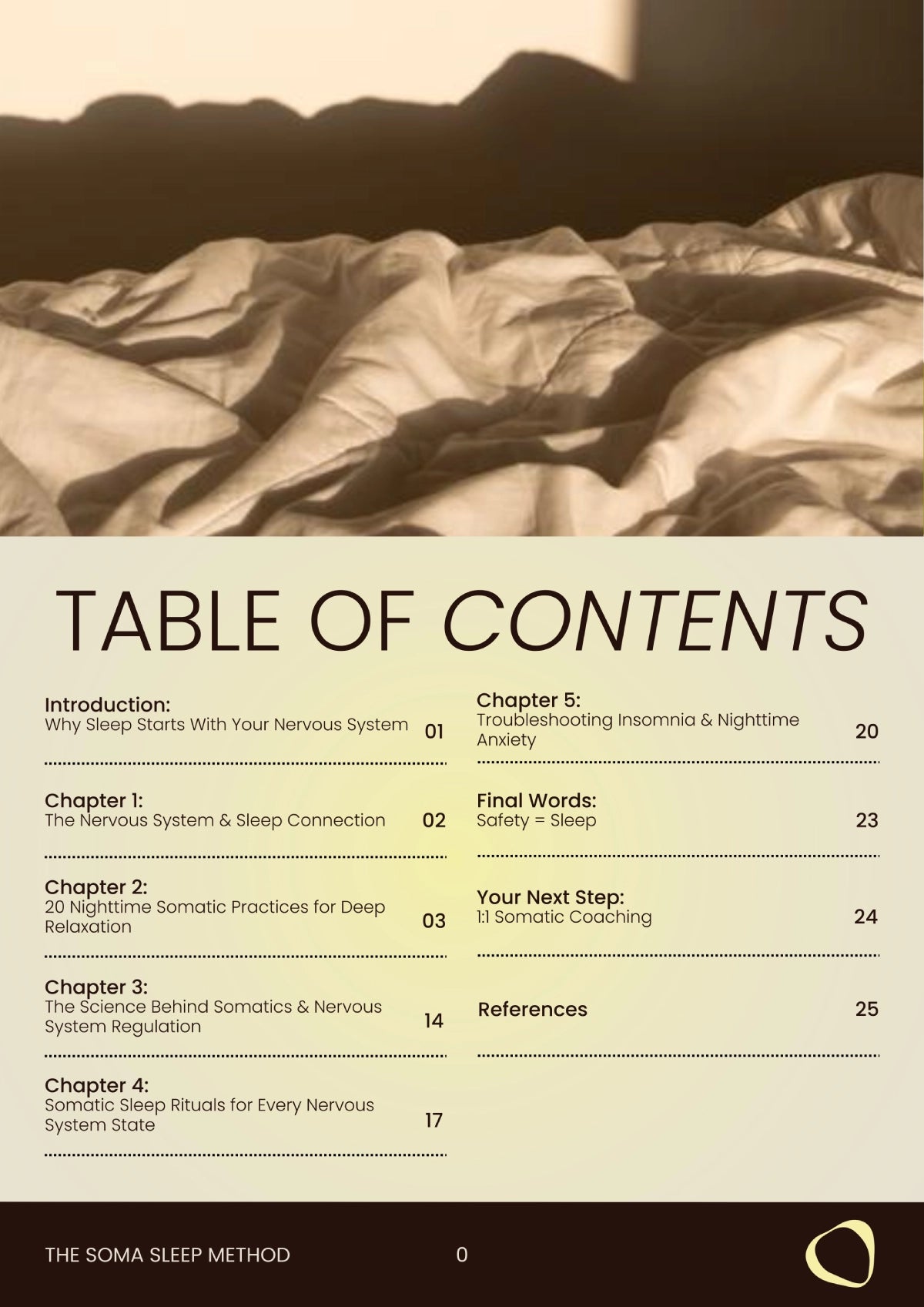 The Soma Sleep Method